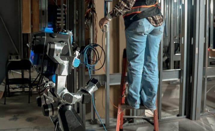 Operates remotely and autonomously alongside humans